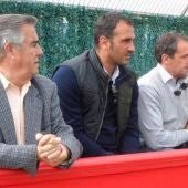 De izquierda a derecha, Guillem Servera, Toni Prats y Óscar Montiel