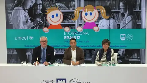 UNICEF y @OrainGipuzkoa unidos por la promoción de la participación infantil. UNICEF y @OrainGipuzkoa unidos por la promoción de la participación infantil.