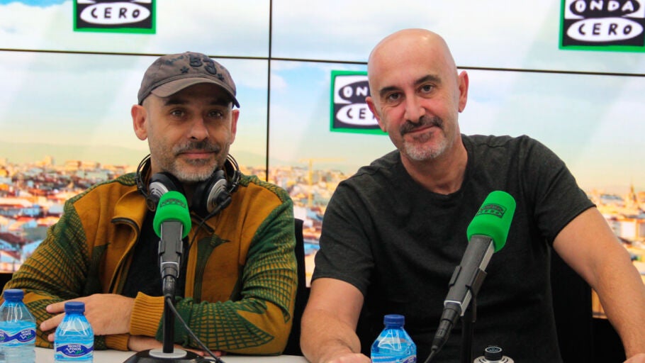 Enric &Aacute;lvarez con Roberto L&oacute;pez- Herrero en M&aacute;s de uno