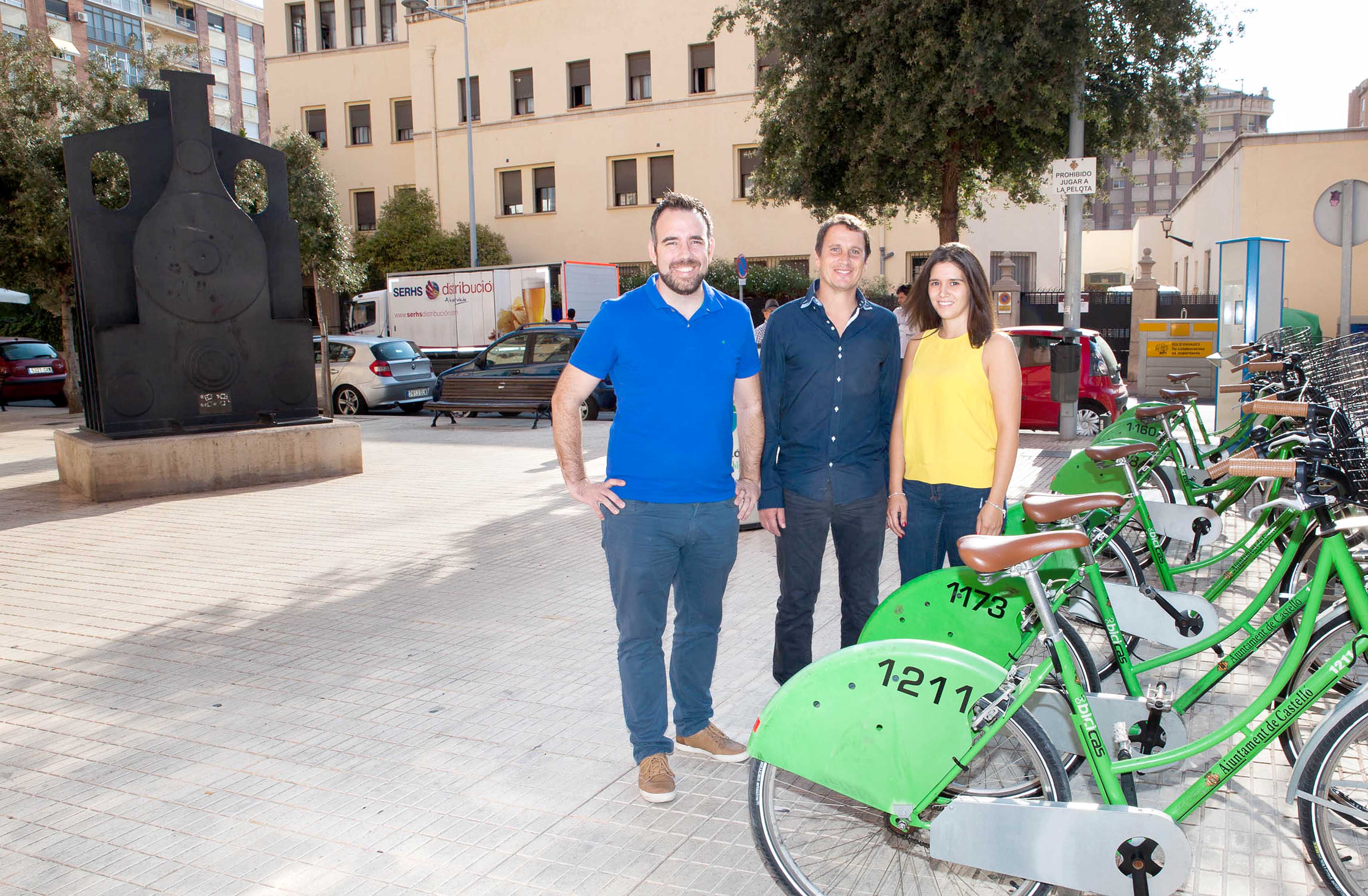 Castellón amplía por octava vez en dos años la red municipal de bases de Bicicas Castellón amplía por octava vez en dos años la red municipal de bases de Bicicas