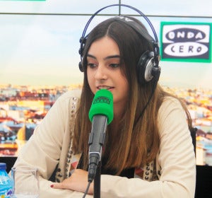 Ángela Bonilla durante una entrevista en Onda Cero Ángela Bonilla durante una entrevista en Onda Cero