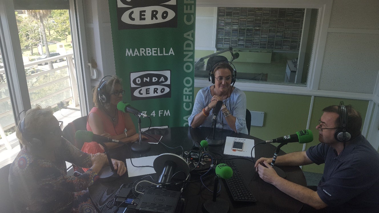 Marbella en la Onda, miércoles 4 de octubre de 2017, Concha Montes y Julio Rodríguez, Onda Cero Marbella Marbella en la Onda, miércoles 4 de octubre de 2017, Concha Montes y Julio Rodríguez, Onda Cero Marbella