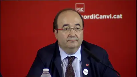 El primer secretario del PSC, Miquel Iceta El primer secretario del PSC, Miquel Iceta