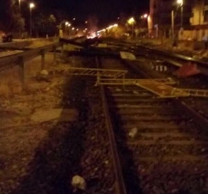 vandalismo vías vandalismo vías