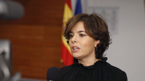 La vicepresidenta del Gobierno, Soraya S&aacute;enz de Santamar&iacute;a
