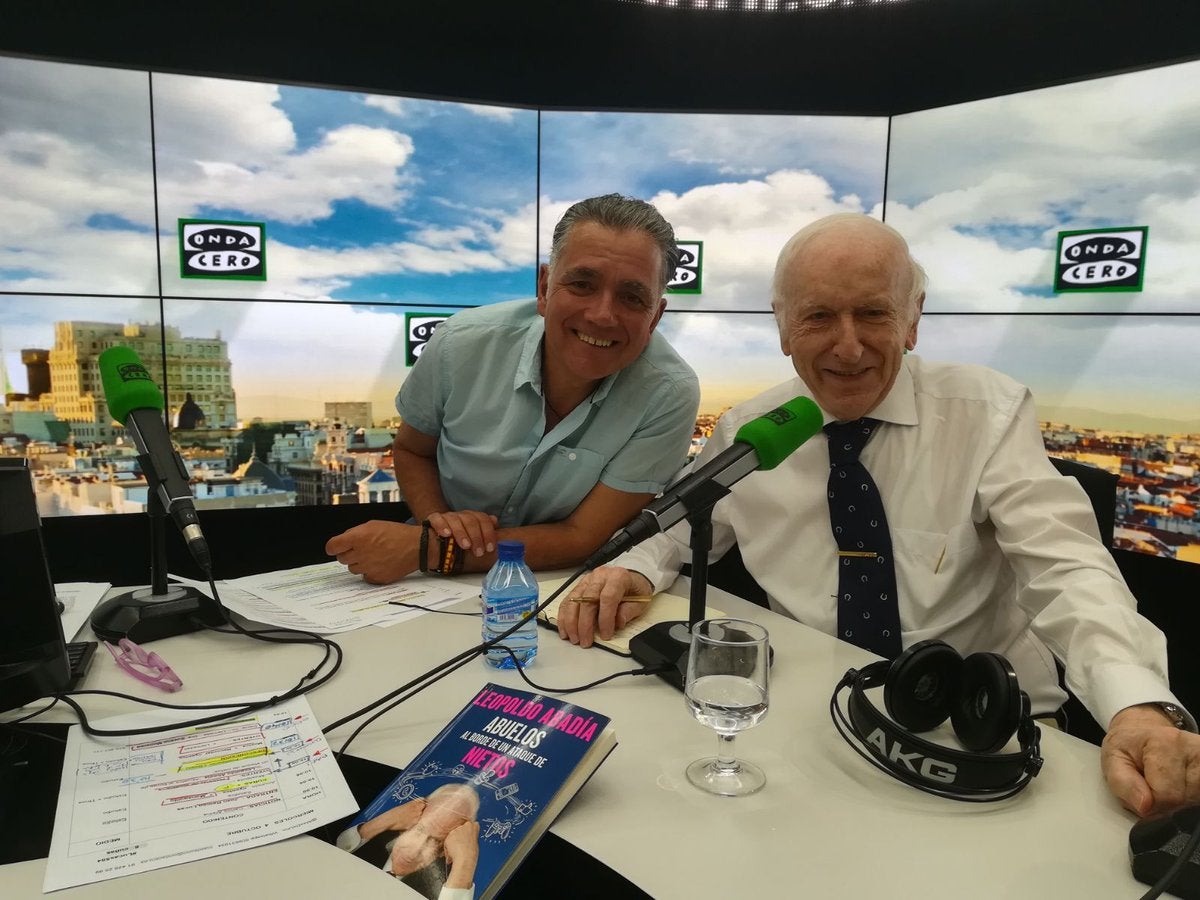 Leopoldo Abadía: "Mis nietos presumen de mí" Leopoldo Abadía: "Mis nietos presumen de mí"