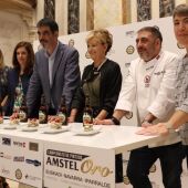 Presentación del XII Campeonato de Pintxos Amstell Oro