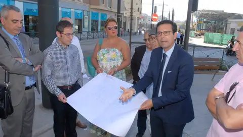 Cuenca visita la avenida de andaluces Cuenca visita la avenida de andaluces