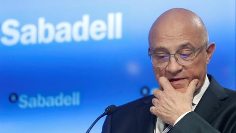 El presidente del Banco Sabadell, Josep Oliu