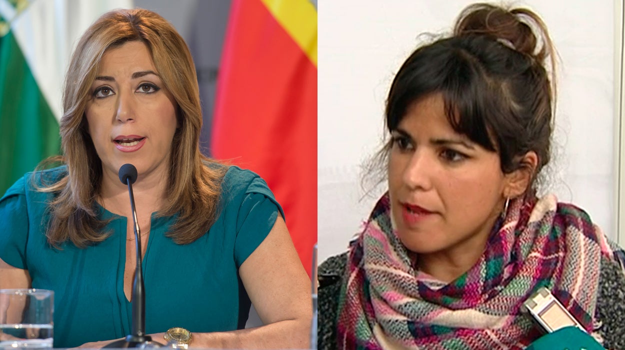 Susana Díaz, a Teresa Rodríguez: "Usted gana bastante más que yo y trabaja menos" Susana Díaz, a Teresa Rodríguez: "Usted gana bastante más que yo y trabaja menos"