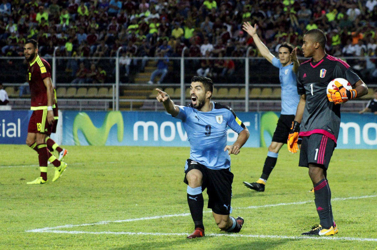 Uruguay empata ante Venezuela y deja en pausa su clasificación para Rusia Uruguay empata ante Venezuela y deja en pausa su clasificación para Rusia