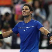 Rafa Nadal celebra un triunfo Rafa Nadal celebra un triunfo