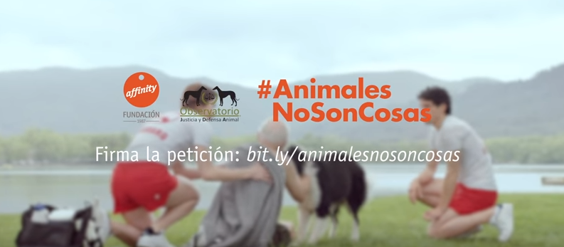 #AnimalesNOsonCosas, la campaña de Fundación Affinity que trata de cambiar el código civil #AnimalesNOsonCosas, la campaña de Fundación Affinity que trata de cambiar el código civil