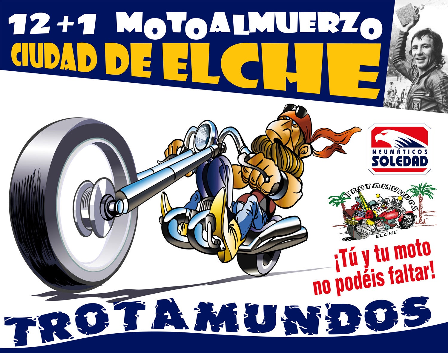 Neumáticos Soledad patrocina el '12+1 Motoalmuerzo Ciudad de Elche' Neumáticos Soledad patrocina el '12+1 Motoalmuerzo Ciudad de Elche'