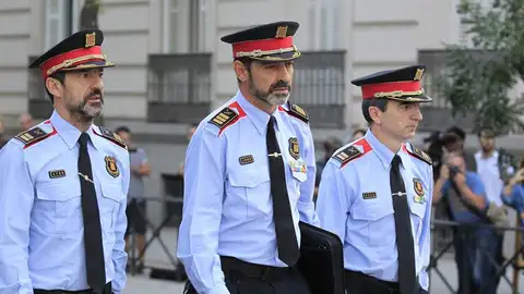 Trapero llega a la Audiencia Trapero llega a la Audiencia