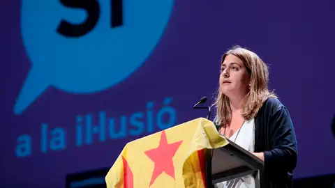 Marta Pascal, en un acto cuando era coordinadora general del PDeCAT Marta Pascal, en un acto cuando era coordinadora general del PDeCAT