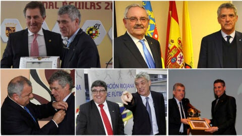 Presidentes territoriales de F&uacute;tbol