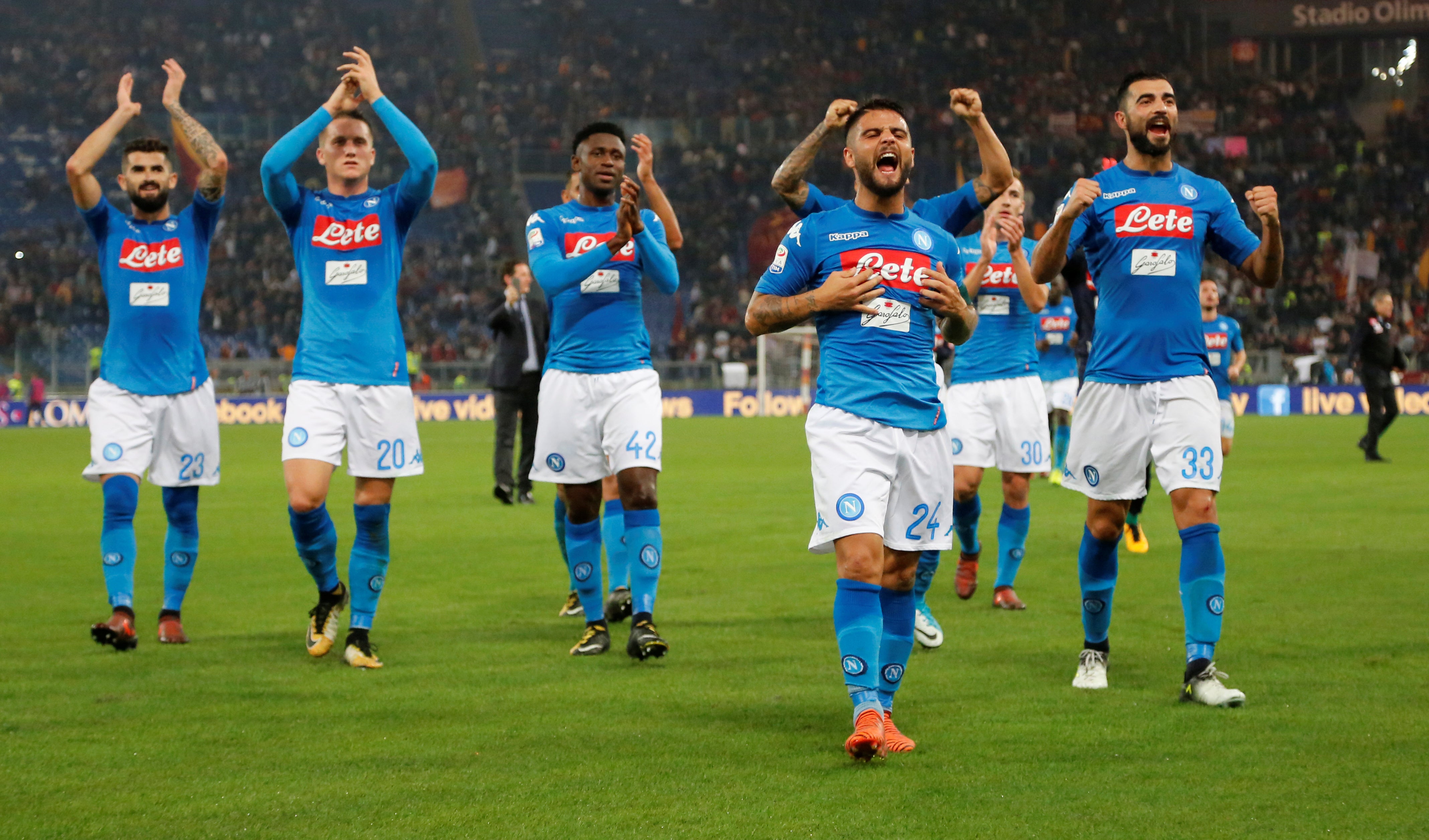 Insigne afianza el liderato del Nápoles Insigne afianza el liderato del Nápoles