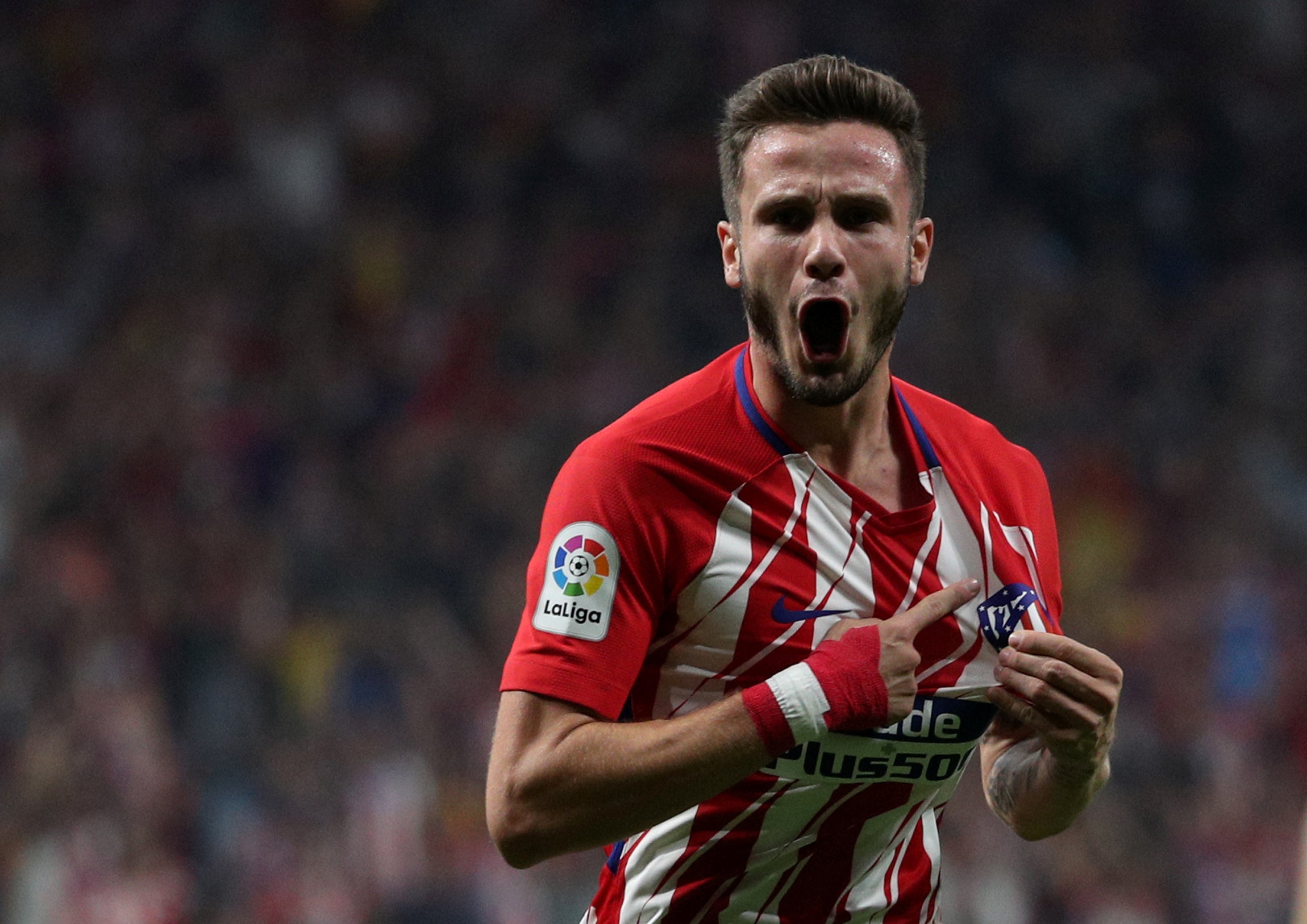 Saúl: "Me encanta que en partidos importantes pueda marcar goles" Saúl: "Me encanta que en partidos importantes pueda marcar goles"