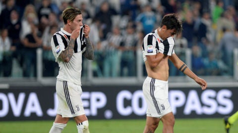 Dybala se lamenta de los tres puntos perdidos por la Juventus