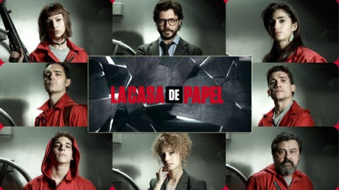 Los actores de 'La casa de papel'