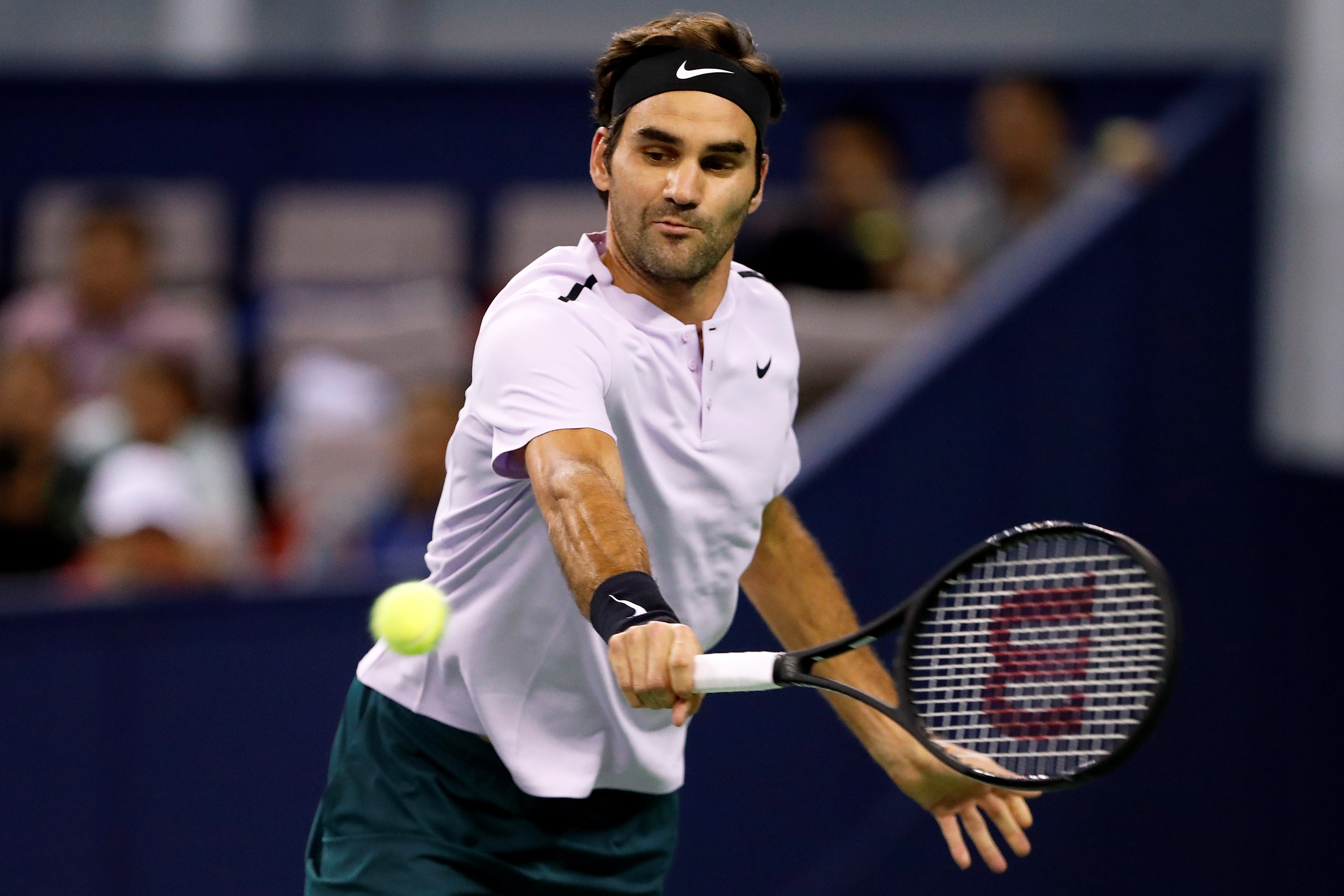 Roger Federer doblega a Rafa Nadal en la final de Shanghái Roger Federer doblega a Rafa Nadal en la final de Shanghái