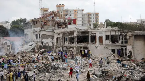 Atentado en Mogadiscio (Somalia) Atentado en Mogadiscio (Somalia)