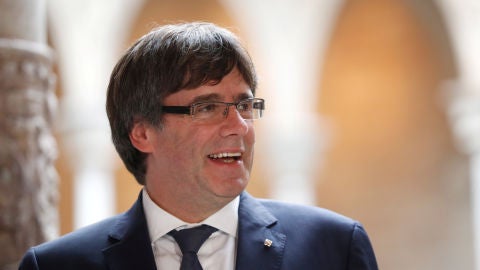 El expresidente de la Generalitat, Carles Puigdemont