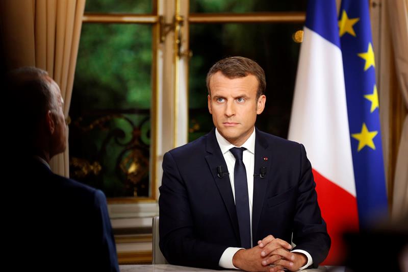 Macron anuncia una nueva policía de proximidad en Francia y refuerza los servicios secretos para combatir el terrorismo Macron anuncia una nueva policía de proximidad en Francia y refuerza los servicios secretos para combatir el terrorismo