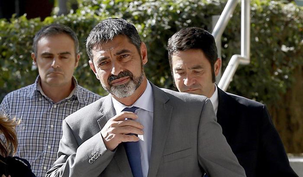 La Audiencia Nacional confirma el procesamiento de Trapero por sedición La Audiencia Nacional confirma el procesamiento de Trapero por sedición