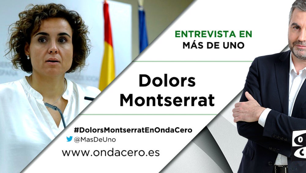 Dolors Montserrat con Carlos Alsina