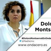 Dolors Montserrat con Carlos Alsina