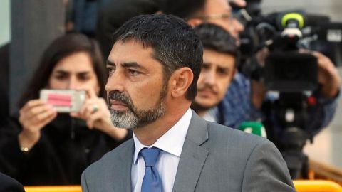 Josep Llu&iacute;s Trapero a su llegada a la Audiencia Nacional