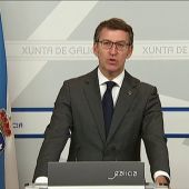 Núñez Feijóo asegura que la situación en Galicia por los incendios es "crítica"