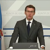Núñez Feijóo asegura que la situación en Galicia por los incendios es "crítica" Núñez Feijóo asegura que la situación en Galicia por los incendios es "crítica"