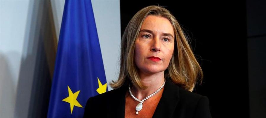 La jefa de la diplomacia europea, Federica Mogherini La jefa de la diplomacia europea, Federica Mogherini