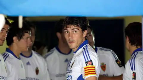 El futbolista Alberto Zapater El futbolista Alberto Zapater