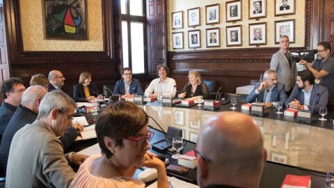 Reuni&oacute;n de la Junta de Portavoces