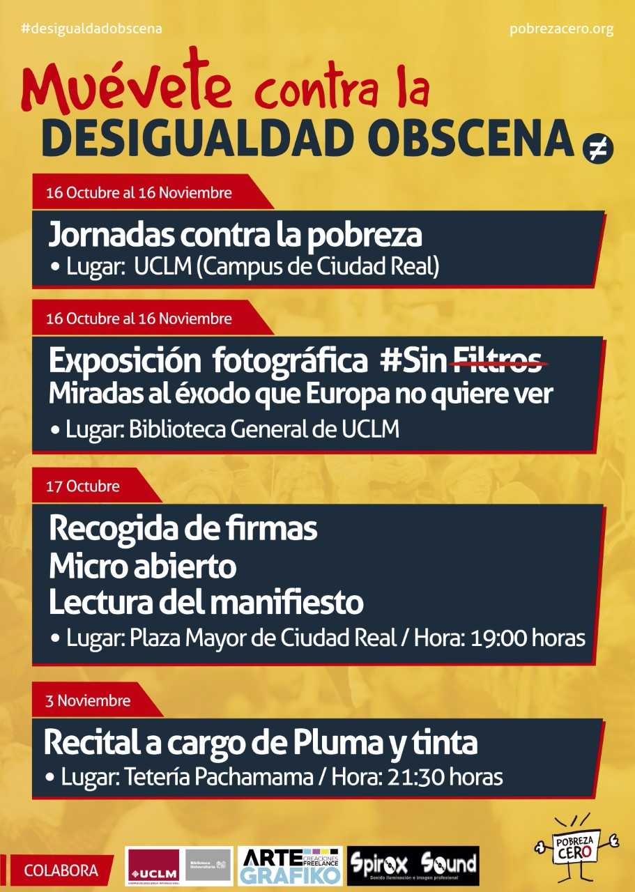 Hoy 17 de Octubre se celebra el Día Mundial para la Erradicación de la Pobreza. Hoy 17 de Octubre se celebra el Día Mundial para la Erradicación de la Pobreza.