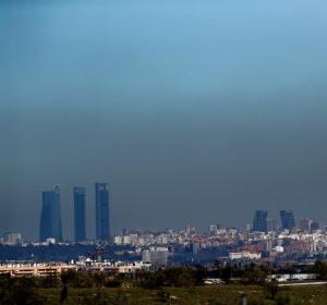 Boina de contaminación en Madrid Boina de contaminación en Madrid