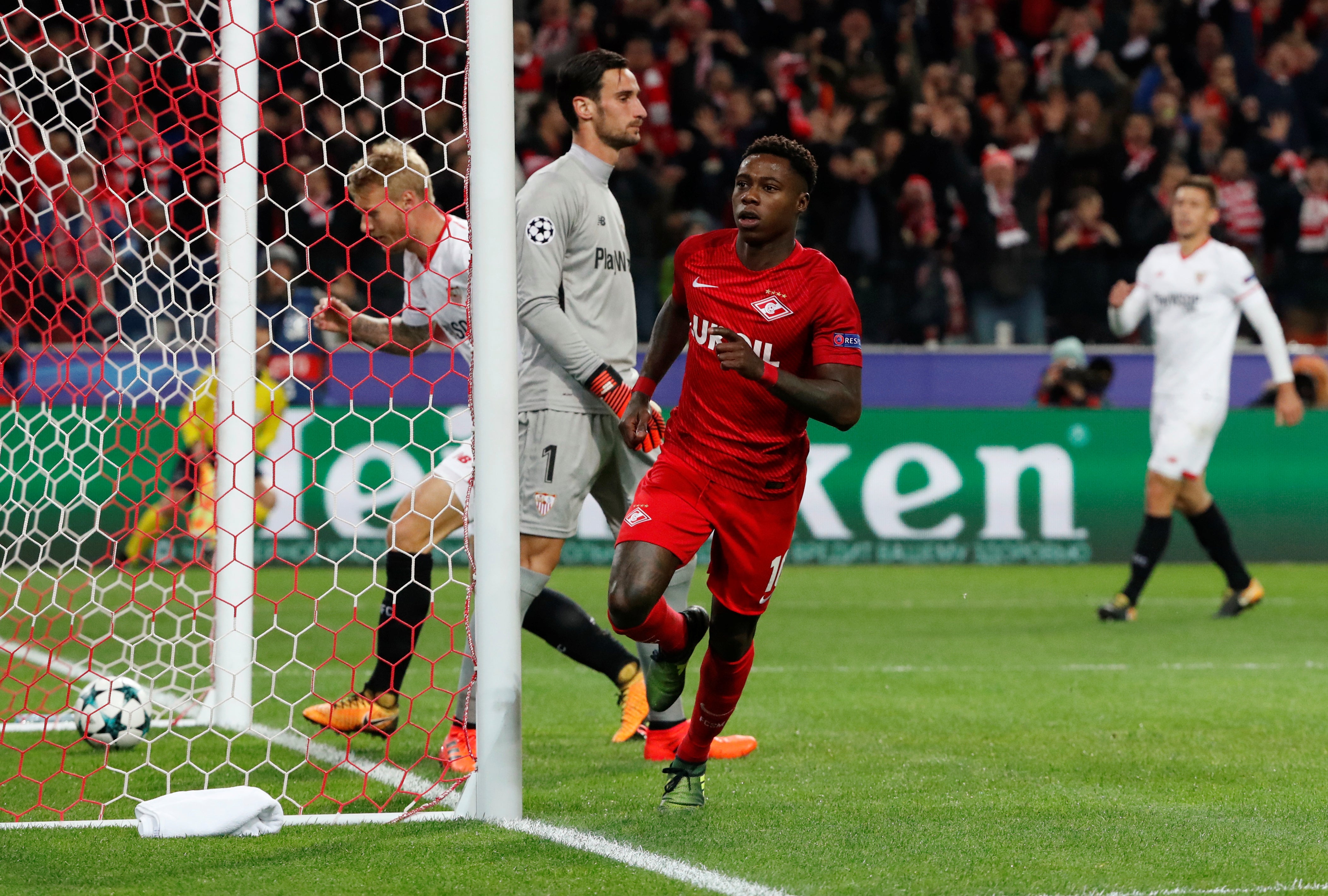 El Sevilla se lleva una goleada de Rusia El Sevilla se lleva una goleada de Rusia