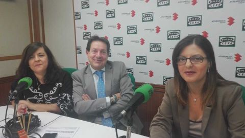 Miguel Angel Rivero y Mayte Rodr&iacute;guez