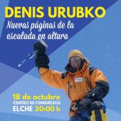El montañero Denís Urubko visita Elche.
