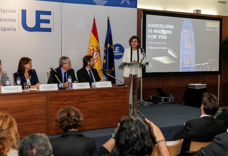 El Gobierno y la Generalitat defienden juntos la candidatura de Barcelona como nueva sede de la Agencia Europea del Medicamento El Gobierno y la Generalitat defienden juntos la candidatura de Barcelona como nueva sede de la Agencia Europea del Medicamento