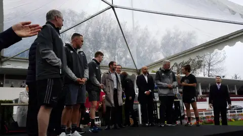 Los All Blacks en el "Campus Small Blacks" en Gijón Actividad organizada por la Fundación Princesa de Asturias