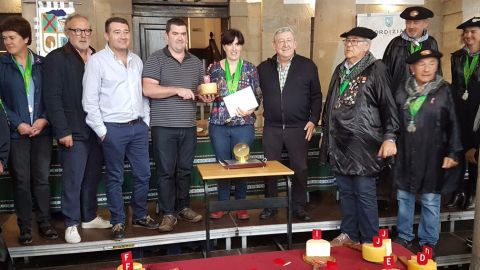 XXX Concurso de QUESO campeones de Ordizia. 