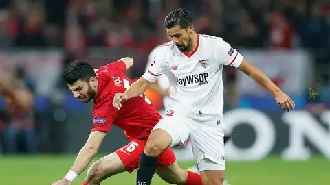 El delantero del Sevilla, Nolito. El delantero del Sevilla, Nolito.