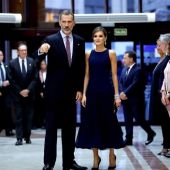 Los reyes Felipe y Letizia en el concierto de los Premios Princesa de Asturias