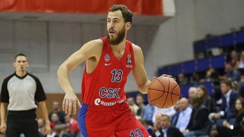 Sergio Rodr&iacute;guez, jugador del CSKA Mosc&uacute;