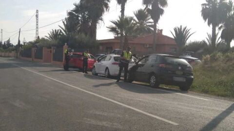 Control de tr&aacute;fico de la Polic&iacute;a Local de Elche